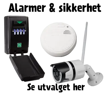 Alarmer og sikkerhet