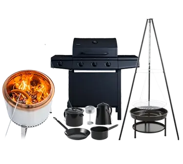 Grill og bålpanner